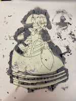 Cargar imagen en el visor de la galería, Manolo VALDÉS. Dancing notes on Las Meninas V, 2000. Impresión digital
