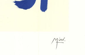 Joan MIRÓ. Parler seul. Composition 291, 2004. Litografía