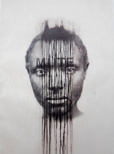 Anonymous Series (Mute), 2006. Lithograph