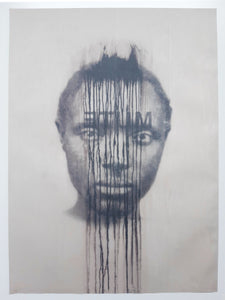 Anonymous Series (Mute), 2006. Lithograph