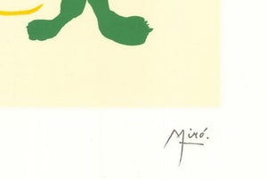 Joan MIRÓ. Parler seul. Composition 298, 2004. Litografía