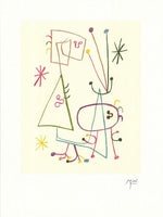 Cargar imagen en el visor de la galería, Joan MIRÓ. Parler seul. Composition 300, 2004. Litografía
