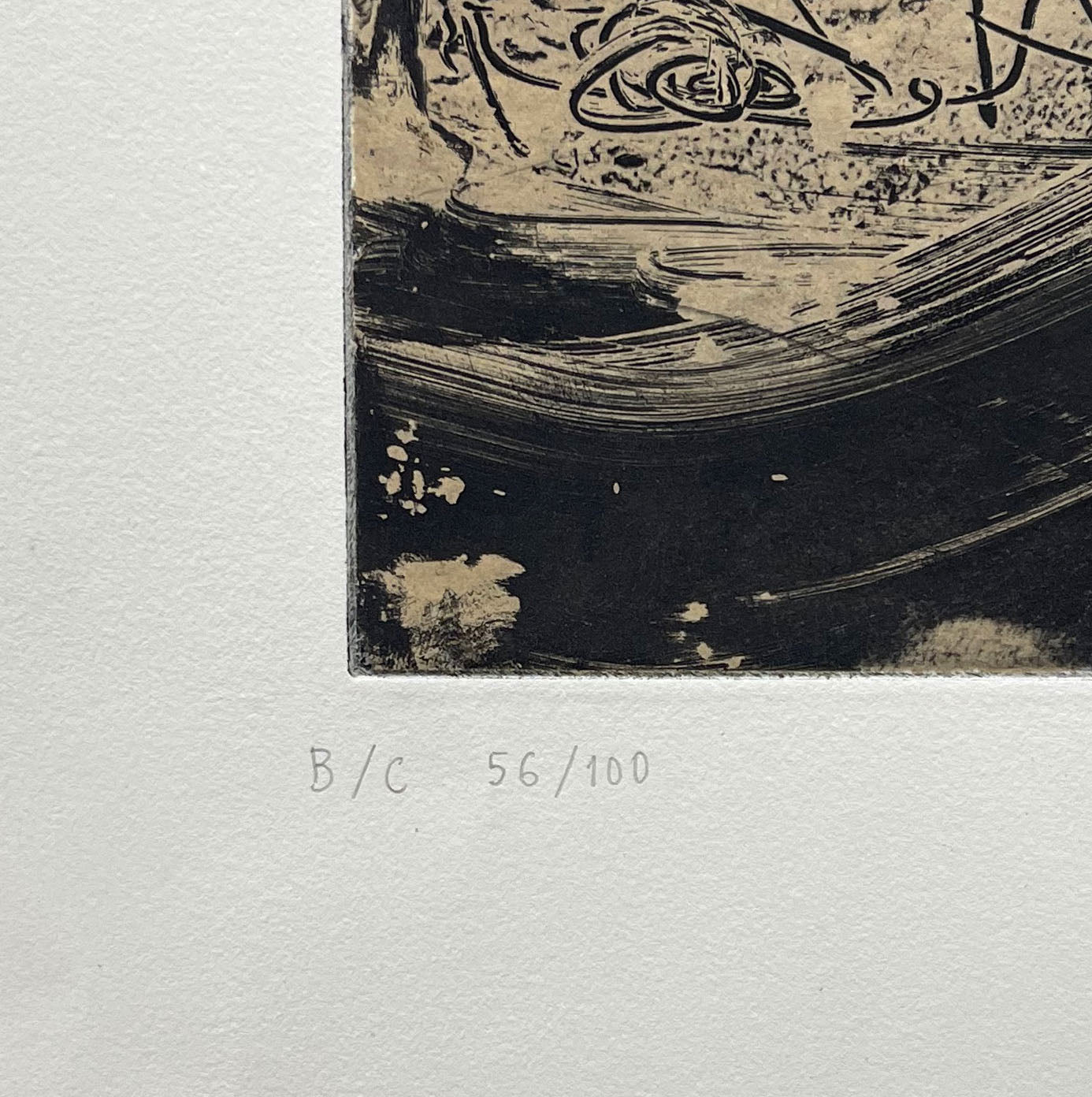Nocturnàlia, 1983. Original signed etching