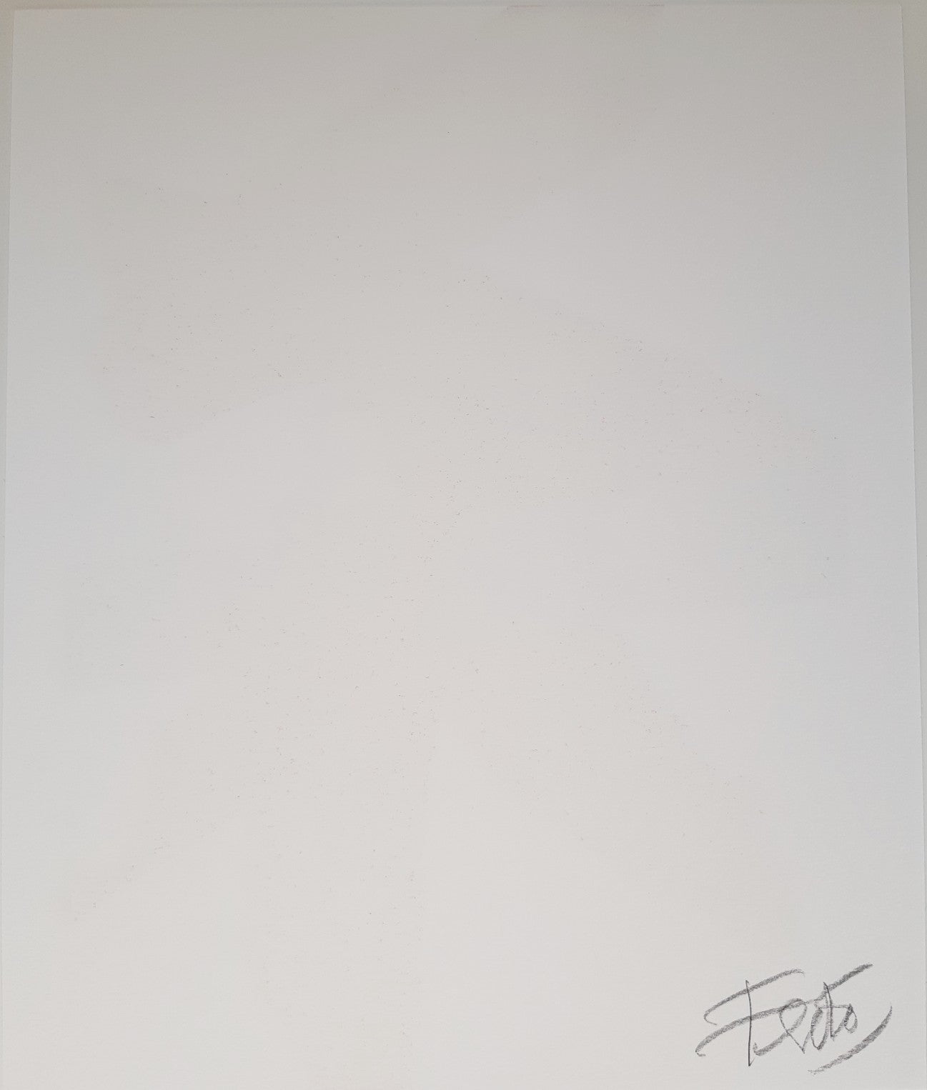 Untitled, 2015. Original signed lithograph