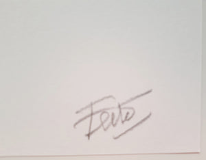 Luis FEITO. Sin título, 2015. Litografía original firmada