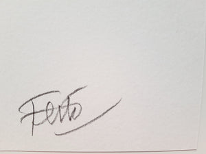 Luis FEITO. Sin título, 2015. Litografía original firmada