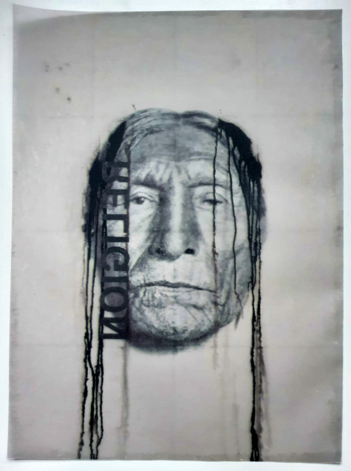 Anonymous Series (Religion), 2006. Lithograph