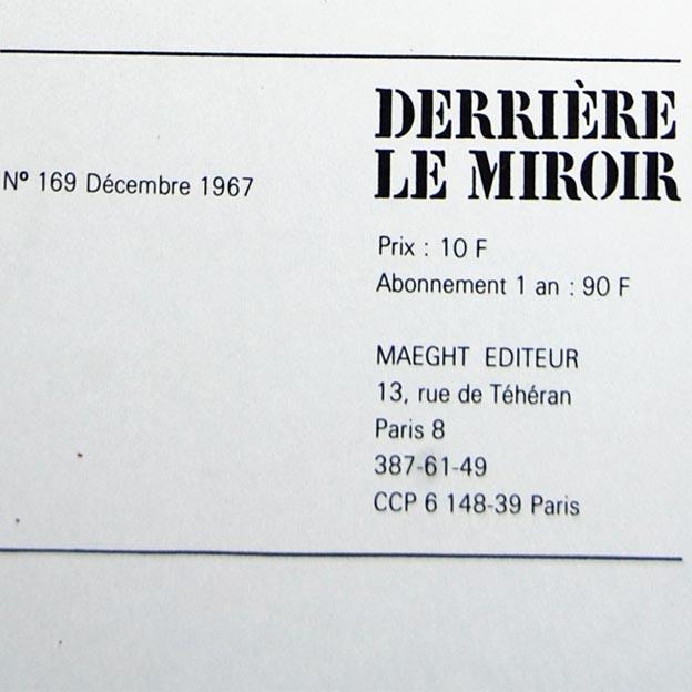 Joan MIRÓ. Haï-ku, 1967. Litografía DLM