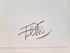 Luis FEITO. Sin título, 2015. Litografía original firmada