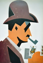 Cargar imagen en el visor de la galería, Manolo VALDÉS. El jugador de cartas, 1987. Cuatricomía limitada
