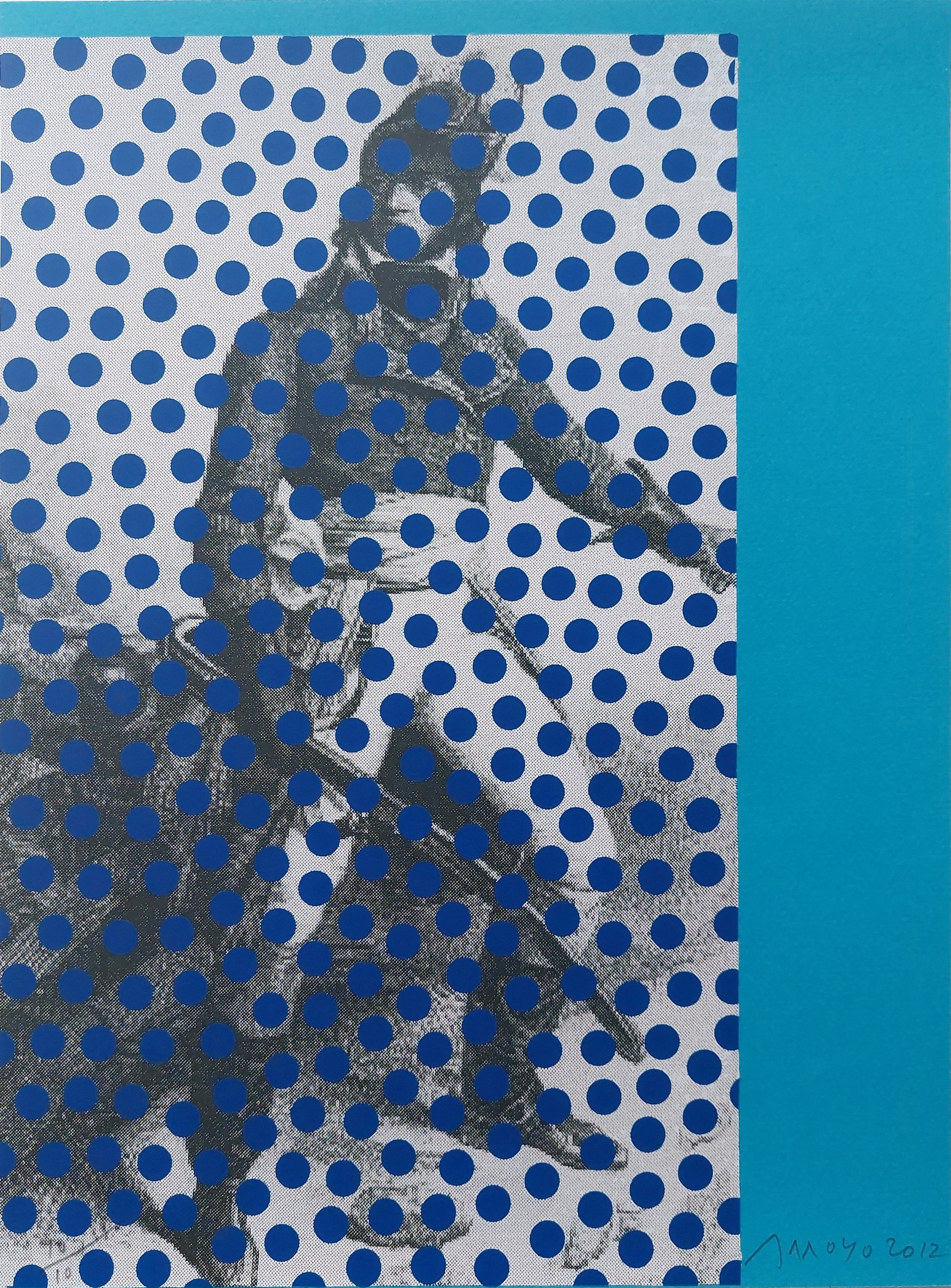 Eduardo ARROYO. Abamonti, 2012. Obra gráfica original firmada
