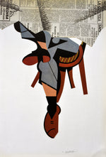 Cargar imagen en el visor de la galería, Manolo VALDÉS. El lector, 1987. Cuatricomía limitada
