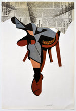Cargar imagen en el visor de la galería, Manolo VALDÉS. El lector, 1987. Cuatricomía limitada
