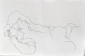 Eduardo CHILLIDA. Dibujo, 1996. Litografía
