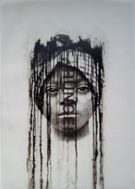 Load image into Gallery viewer, Anonymous Series (Hunger), 2006. Lithograph
