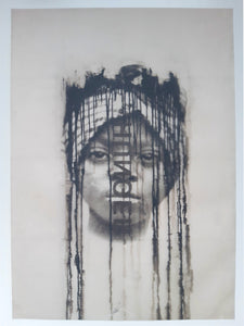 Anonymous Series (Hunger), 2006. Lithograph