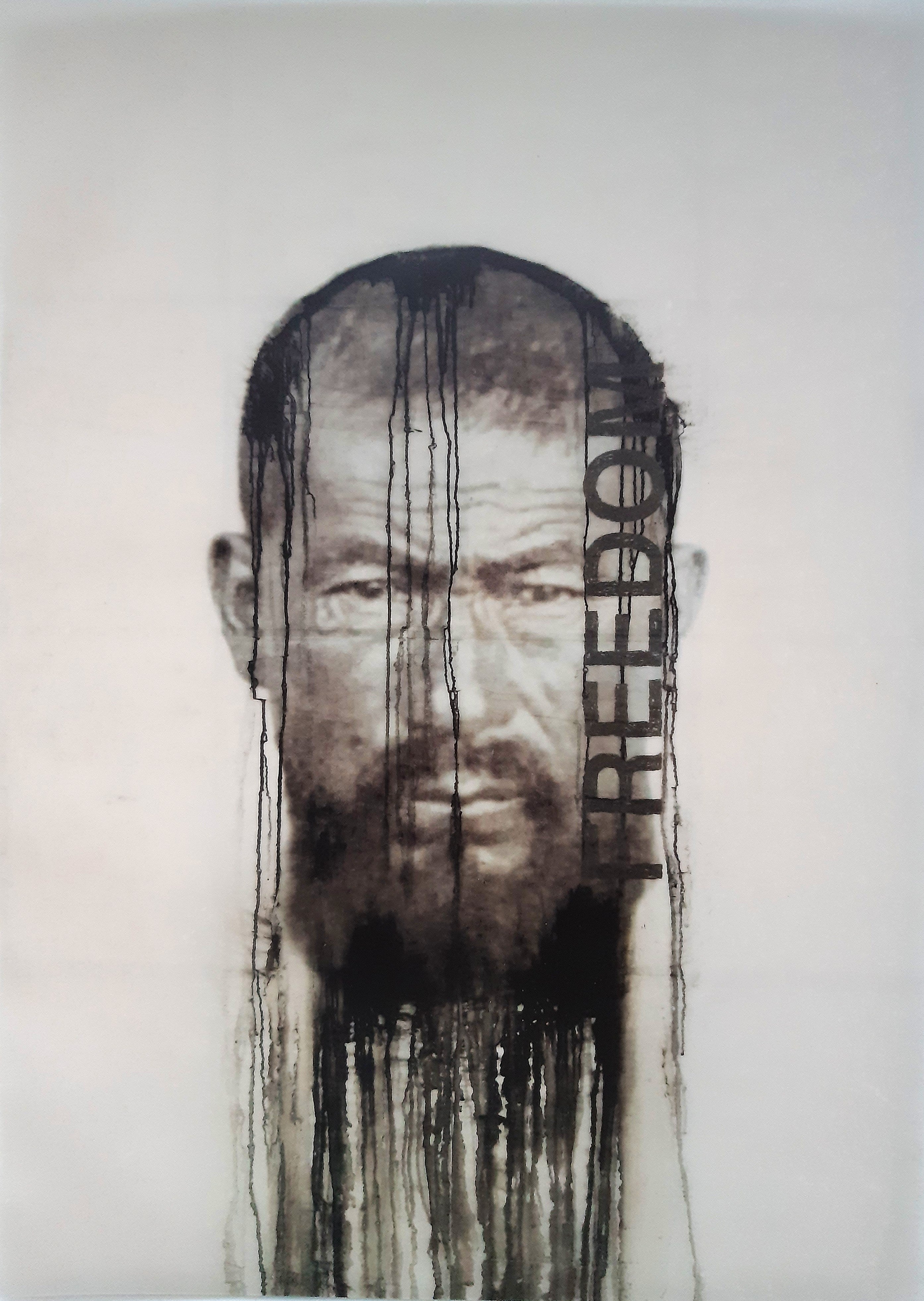 Anonymous Series (Freedom), 2006. Lithograph