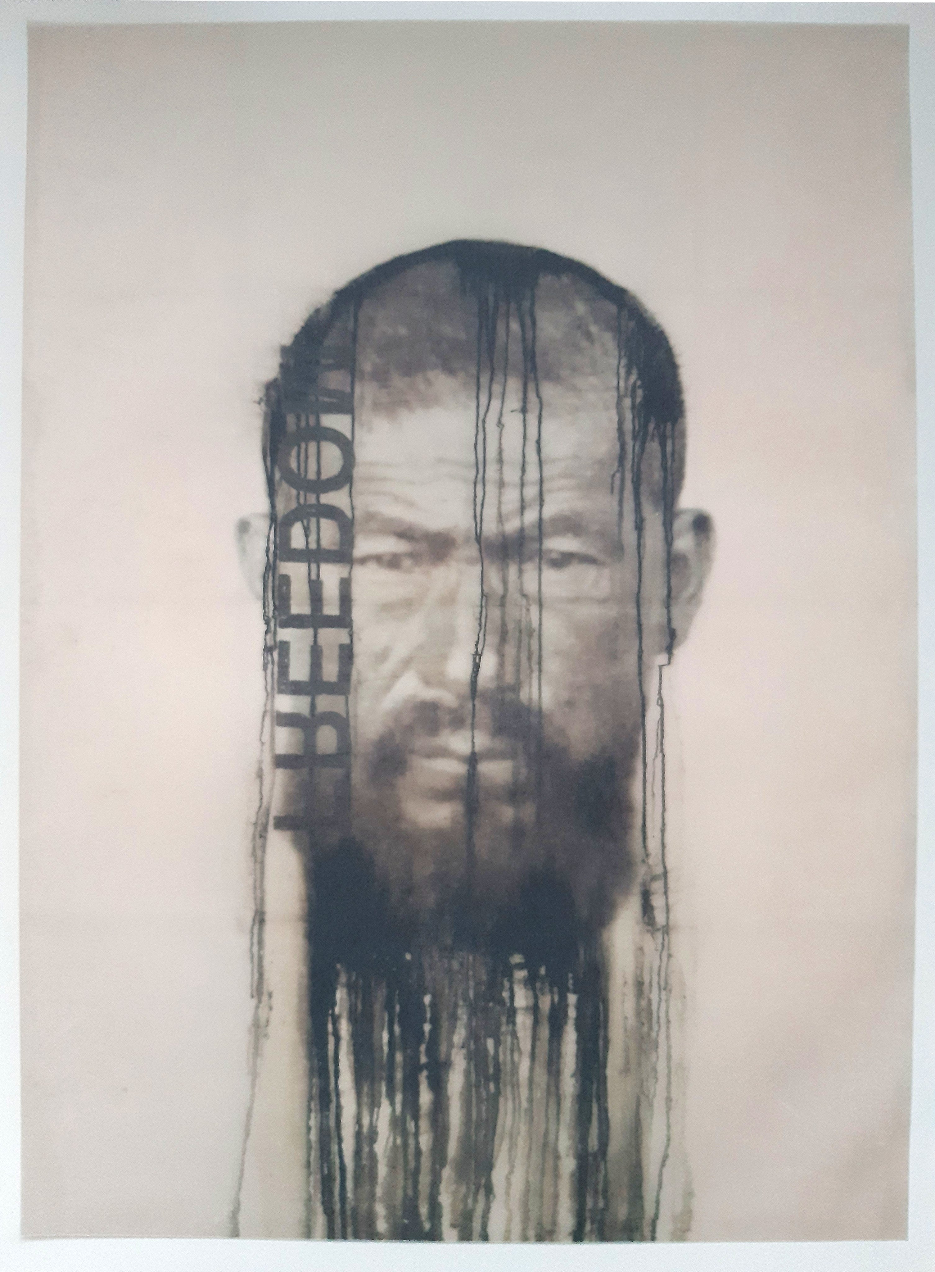 Anonymous Series (Freedom), 2006. Lithograph