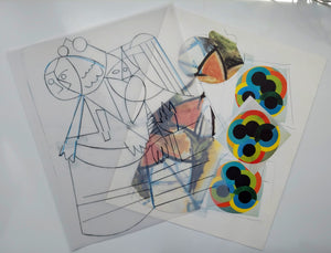 Manolo VALDÉS. El cubismo como pretexto I, 2005. Impresión digital